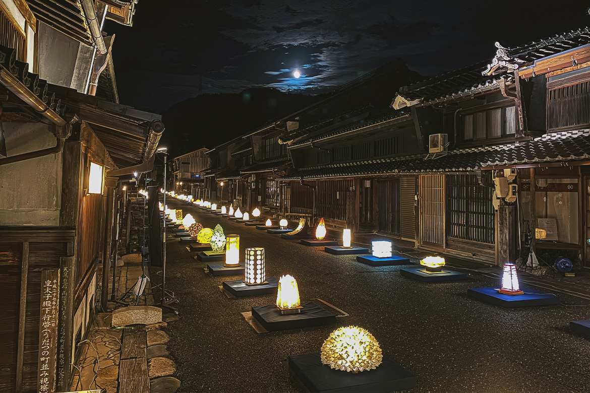 美濃和紙あかりアート展