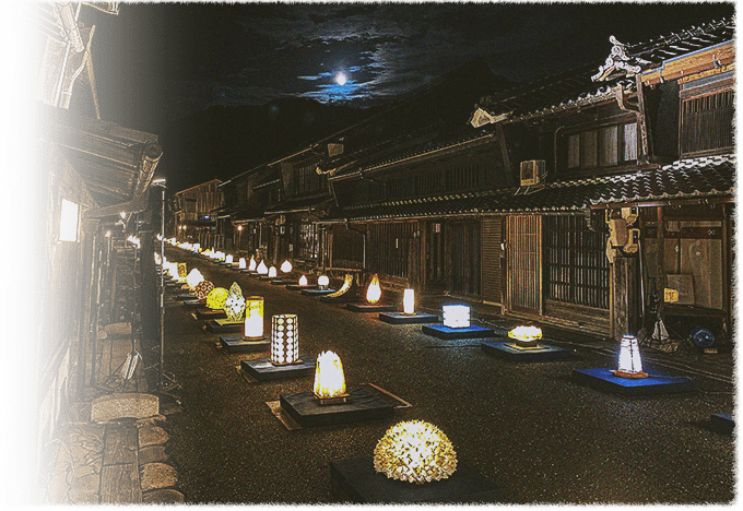 美濃和紙あかりアート展